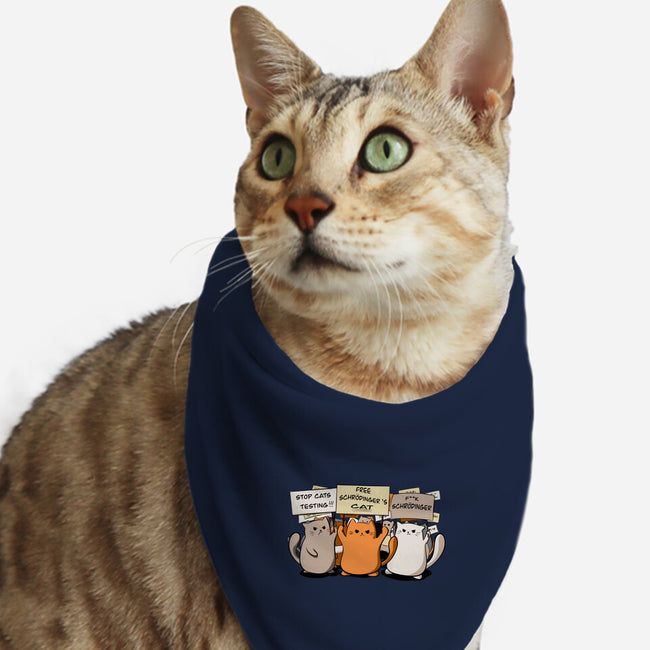 Cats Protest-Cat-Bandana-Pet Collar-fanfabio