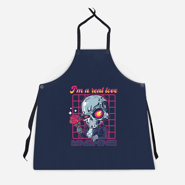 Love Machine-Unisex-Kitchen-Apron-demonigote