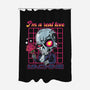 Love Machine-None-Polyester-Shower Curtain-demonigote