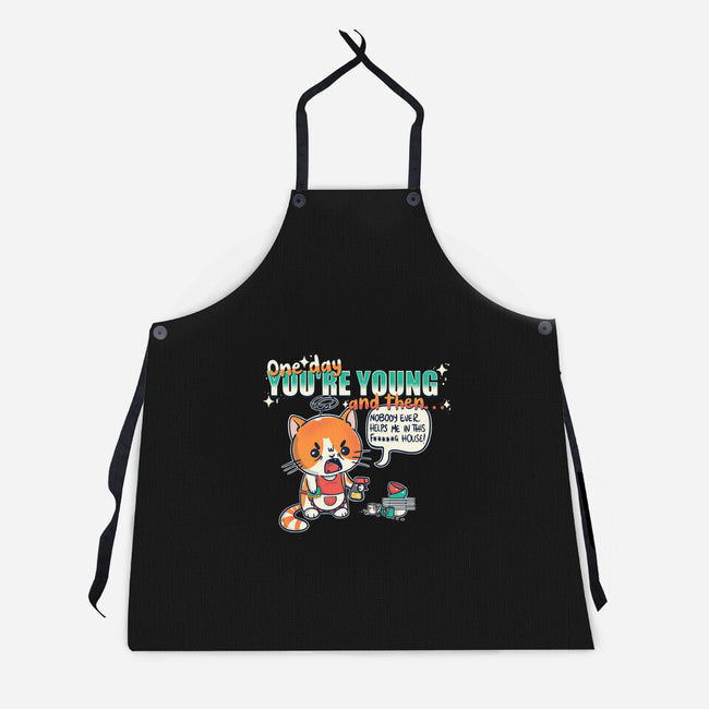 One Day-Unisex-Kitchen-Apron-Freecheese