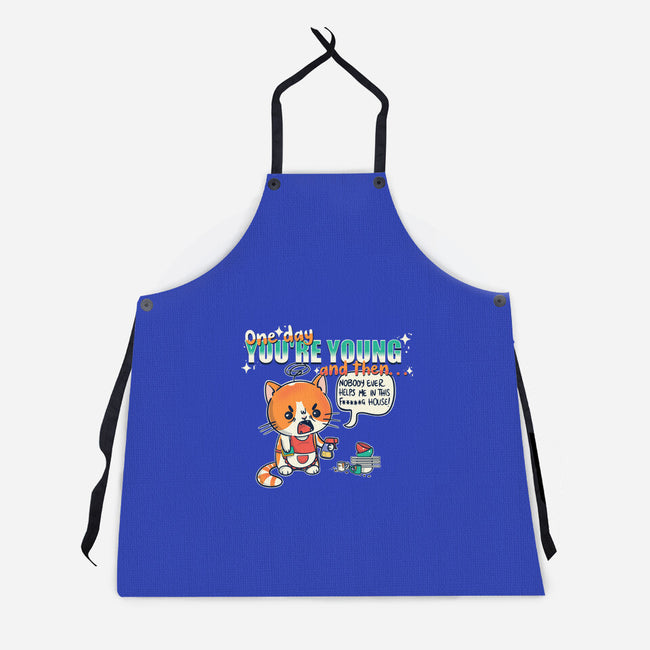 One Day-Unisex-Kitchen-Apron-Freecheese