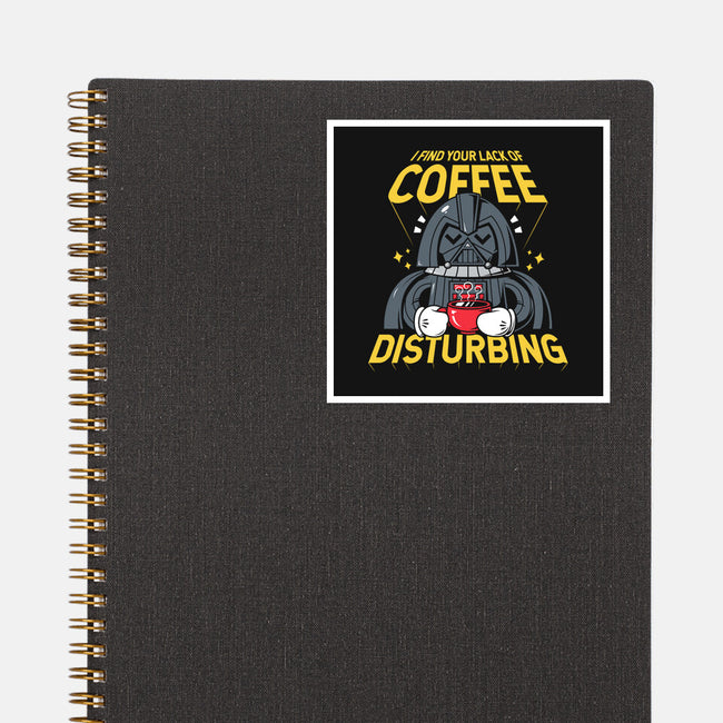 Coffee Disturbing-None-Glossy-Sticker-krisren28