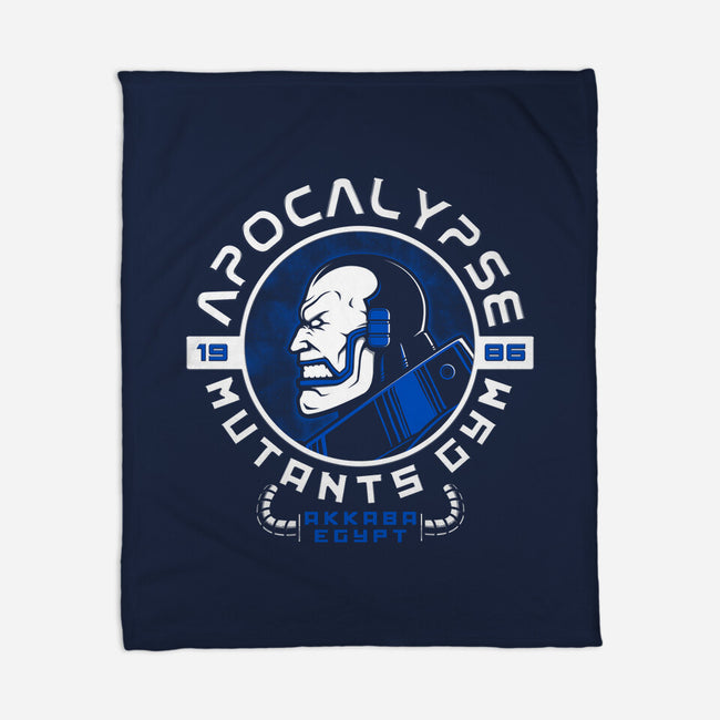 Mutant Gym-None-Fleece-Blanket-pigboom