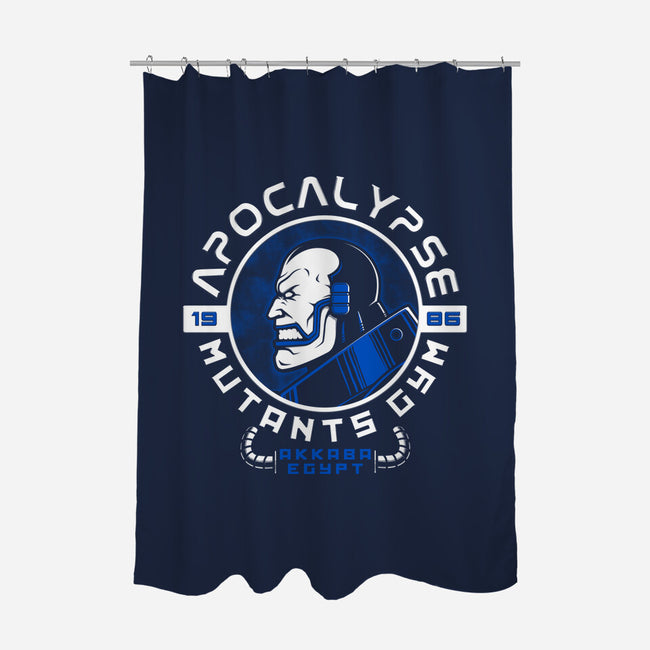 Mutant Gym-None-Polyester-Shower Curtain-pigboom