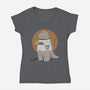 Kaiju From Japan-Womens-V-Neck-Tee-pigboom