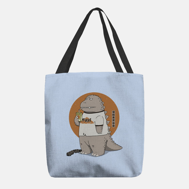 Kaiju From Japan-None-Basic Tote-Bag-pigboom