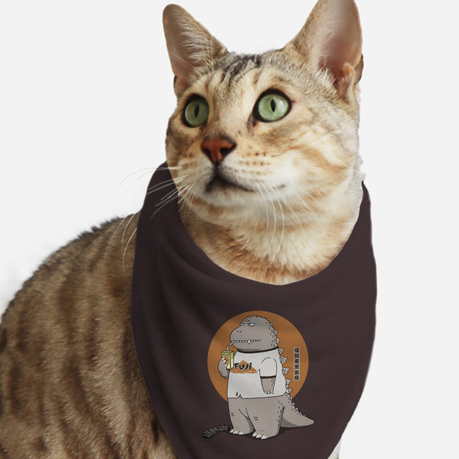 Kaiju From Japan-Cat-Bandana-Pet Collar-pigboom