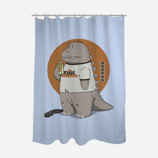 Kaiju From Japan-None-Polyester-Shower Curtain-pigboom