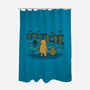 Bear Trap-None-Polyester-Shower Curtain-pigboom