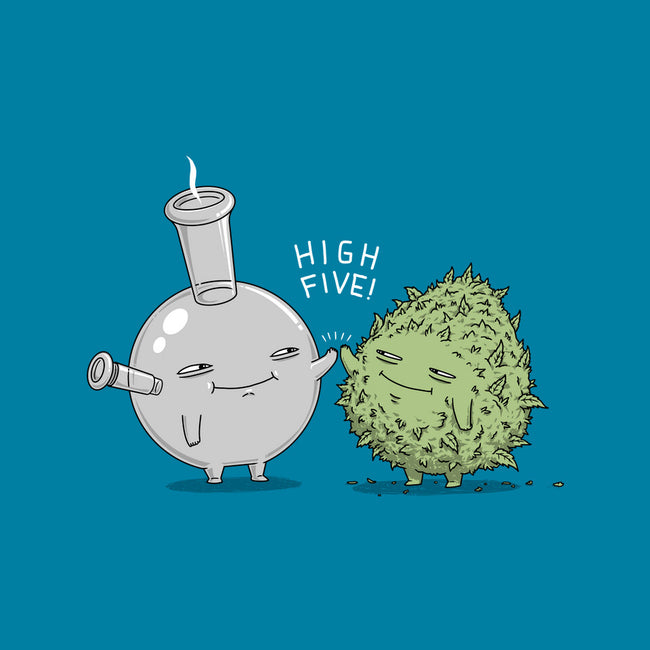 High Five Bud-None-Glossy-Sticker-pigboom