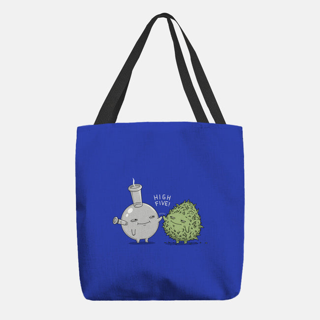 High Five Bud-None-Basic Tote-Bag-pigboom