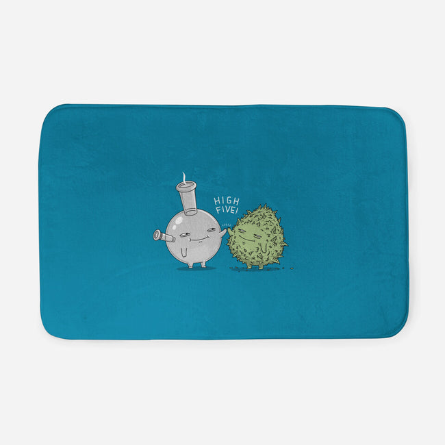 High Five Bud-None-Memory Foam-Bath Mat-pigboom