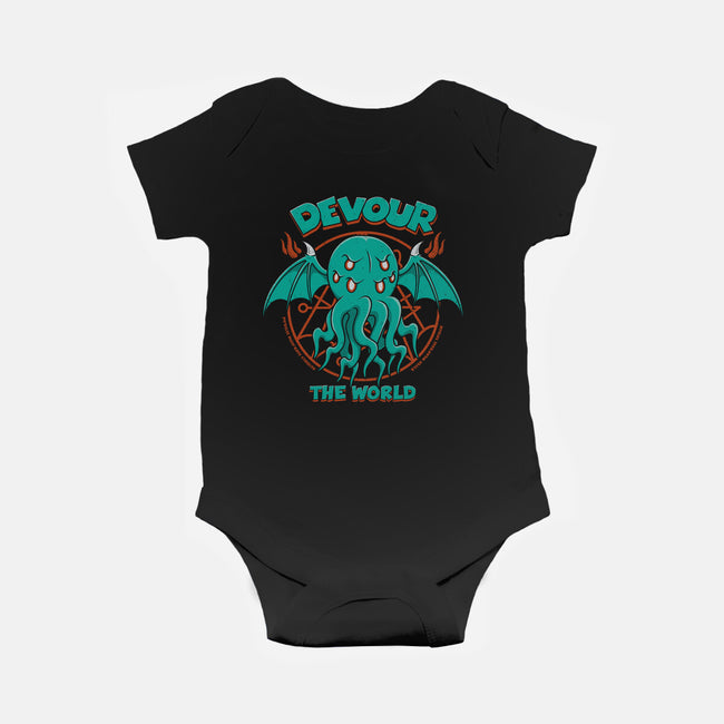 Devour The World-Baby-Basic-Onesie-pigboom