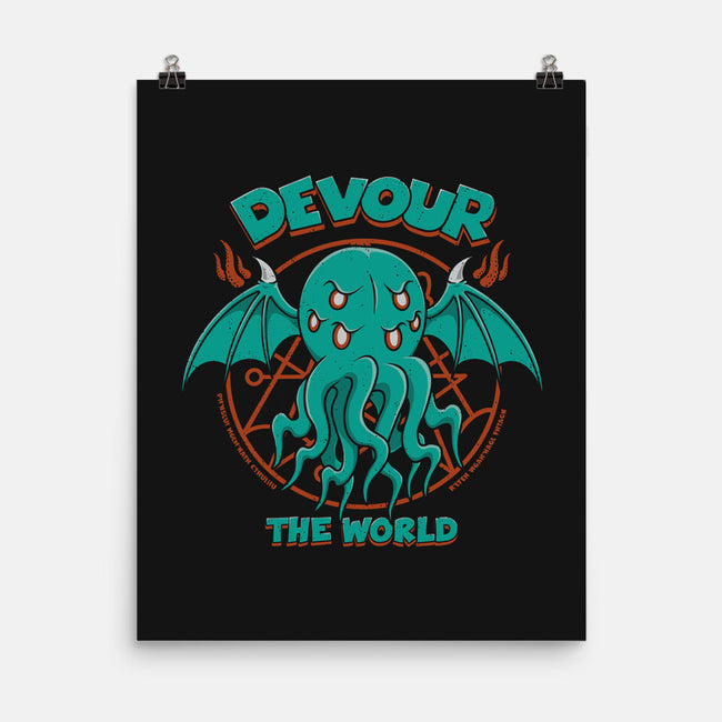 Devour The World-None-Matte-Poster-pigboom