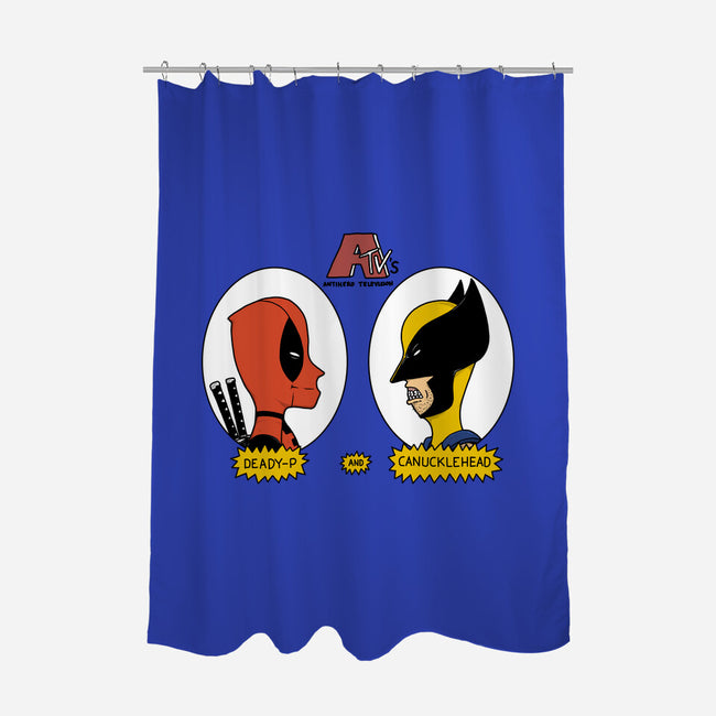 Stupid Antiheroes-None-Polyester-Shower Curtain-pigboom