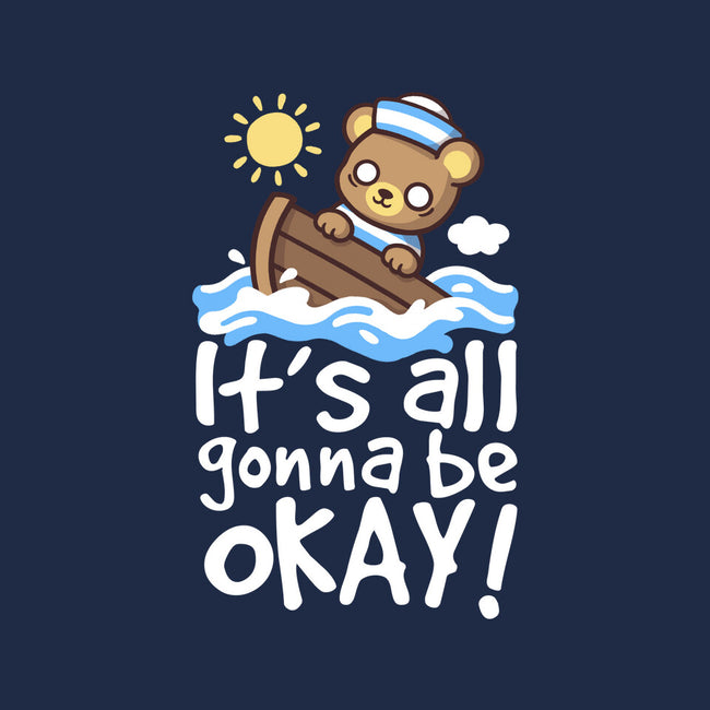 It's All Gonna Be Okay-None-Polyester-Shower Curtain-NemiMakeit