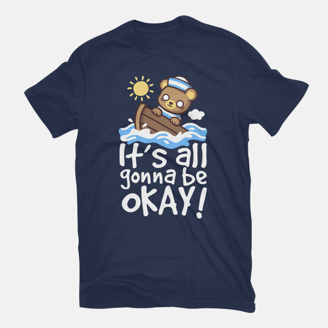 It's All Gonna Be Okay-Womens-Fitted-Tee-NemiMakeit