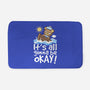 It's All Gonna Be Okay-None-Memory Foam-Bath Mat-NemiMakeit