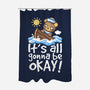 It's All Gonna Be Okay-None-Polyester-Shower Curtain-NemiMakeit