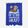 It's All Gonna Be Okay-None-Polyester-Shower Curtain-NemiMakeit