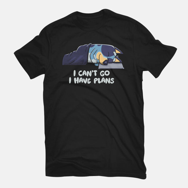 I Can’t Go Bluey-Unisex-Basic-Tee-koalastudio