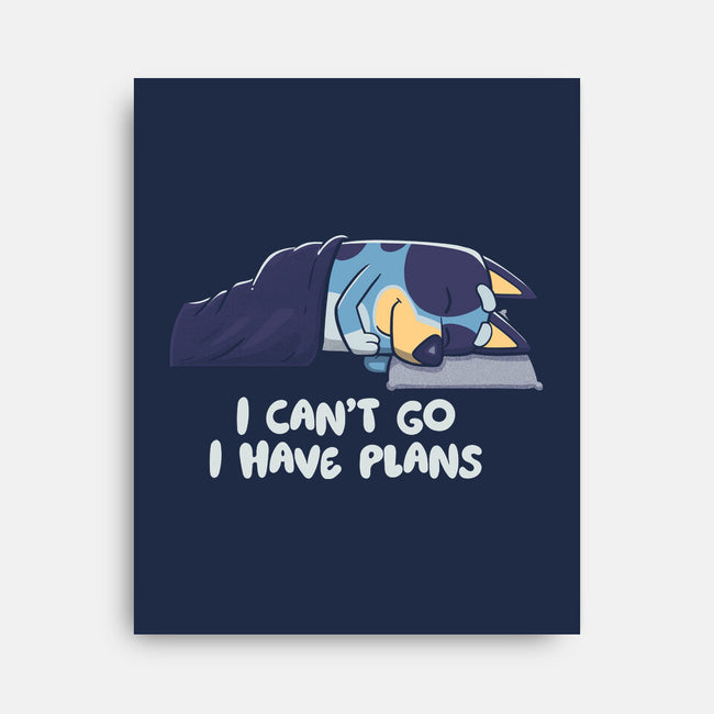 I Can’t Go Bluey-None-Stretched-Canvas-koalastudio