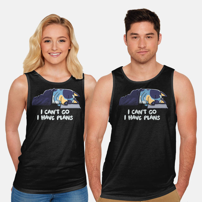 I Can’t Go Bluey-Unisex-Basic-Tank-koalastudio