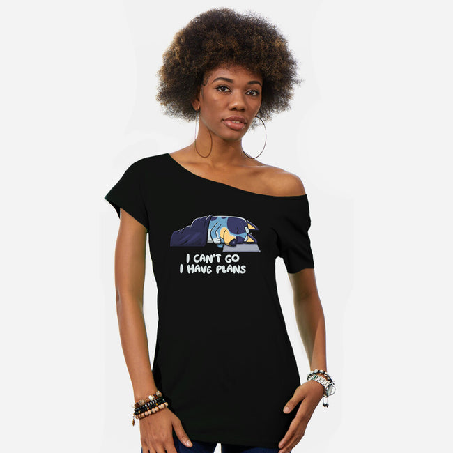 I Can’t Go Bluey-Womens-Off Shoulder-Tee-koalastudio