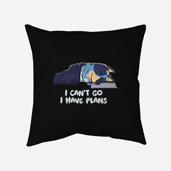 I Can’t Go Bluey-None-Removable Cover-Throw Pillow-koalastudio