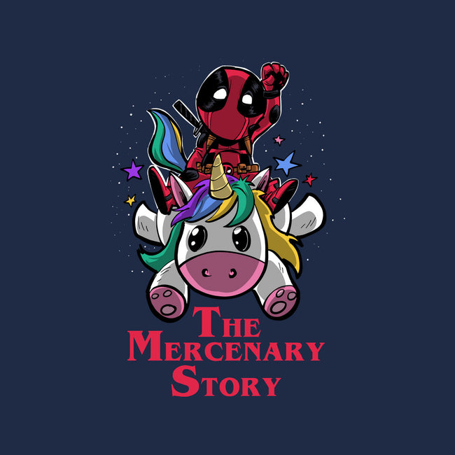 The Mercenary Story-Womens-V-Neck-Tee-zascanauta