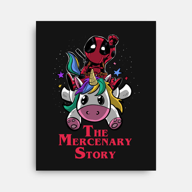 The Mercenary Story-None-Stretched-Canvas-zascanauta