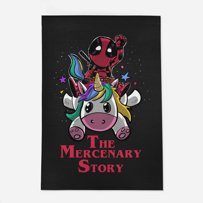 The Mercenary Story-None-Indoor-Rug-zascanauta