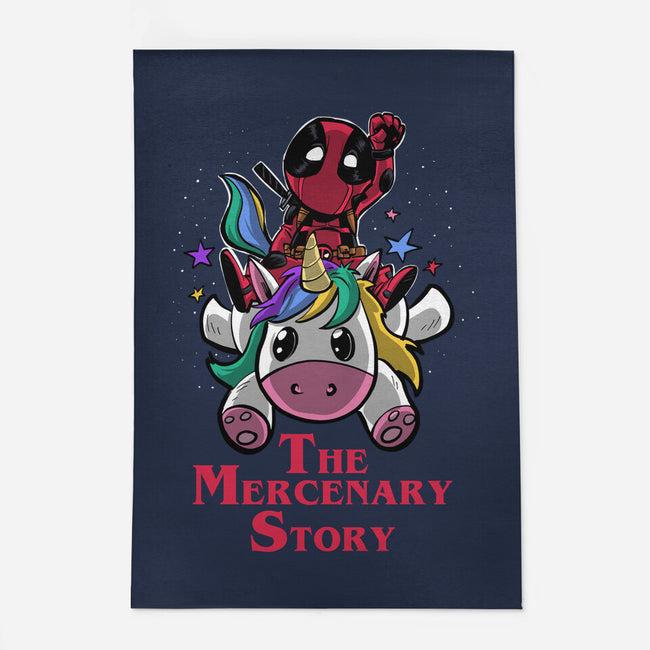 The Mercenary Story-None-Indoor-Rug-zascanauta