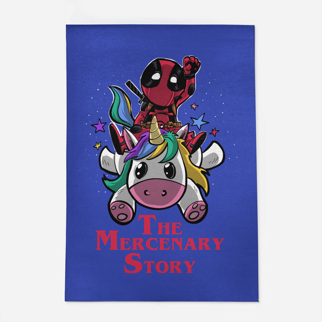 The Mercenary Story-None-Indoor-Rug-zascanauta