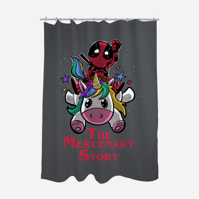 The Mercenary Story-None-Polyester-Shower Curtain-zascanauta