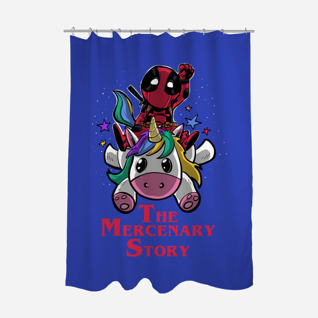 The Mercenary Story-None-Polyester-Shower Curtain-zascanauta