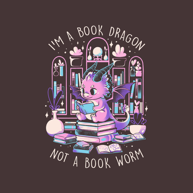 BookDragon-None-Non-Removable Cover w Insert-Throw Pillow-eduely