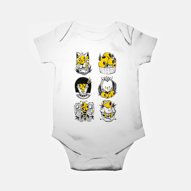 Monster Squad-Baby-Basic-Onesie-GODZILLARGE