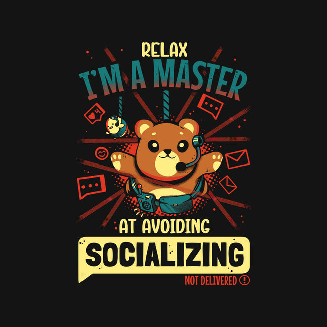 Avoiding Socializing-Unisex-Basic-Tee-Heyra Vieira