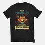 Avoiding Socializing-Womens-Fitted-Tee-Heyra Vieira