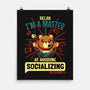 Avoiding Socializing-None-Matte-Poster-Heyra Vieira