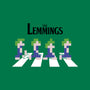 Lemmings Road-None-Glossy-Sticker-Olipop