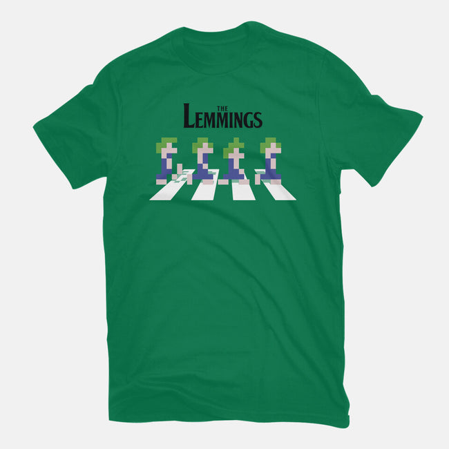 Lemmings Road-Unisex-Basic-Tee-Olipop