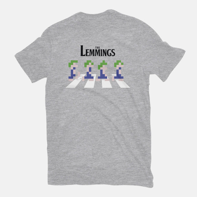 Lemmings Road-Mens-Basic-Tee-Olipop