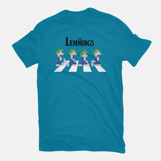 Lemmings Road-Unisex-Basic-Tee-Olipop