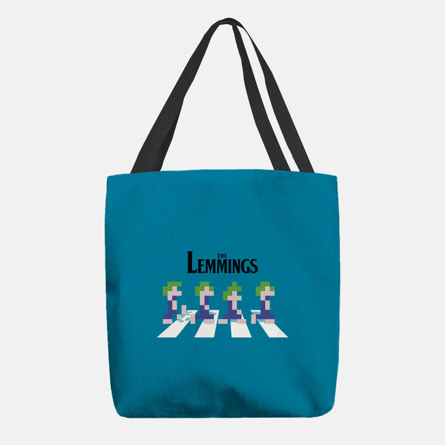 Lemmings Road-None-Basic Tote-Bag-Olipop