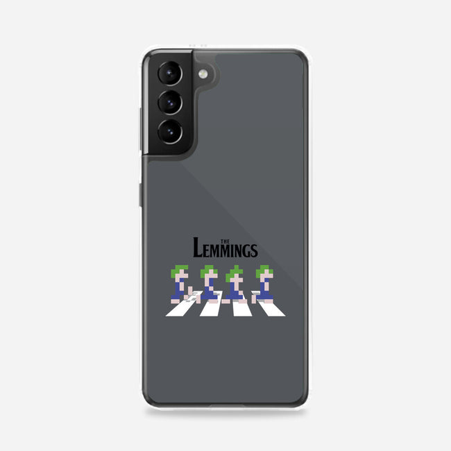 Lemmings Road-Samsung-Snap-Phone Case-Olipop