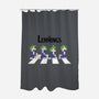 Lemmings Road-None-Polyester-Shower Curtain-Olipop