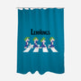 Lemmings Road-None-Polyester-Shower Curtain-Olipop