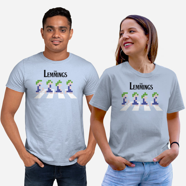 Lemmings Road-Unisex-Basic-Tee-Olipop